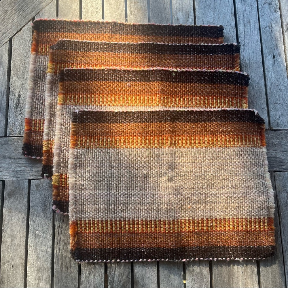 Set of 4 Vintage Placemats